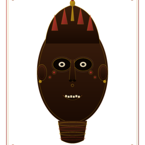 Masque Africain - T-shirt Performance